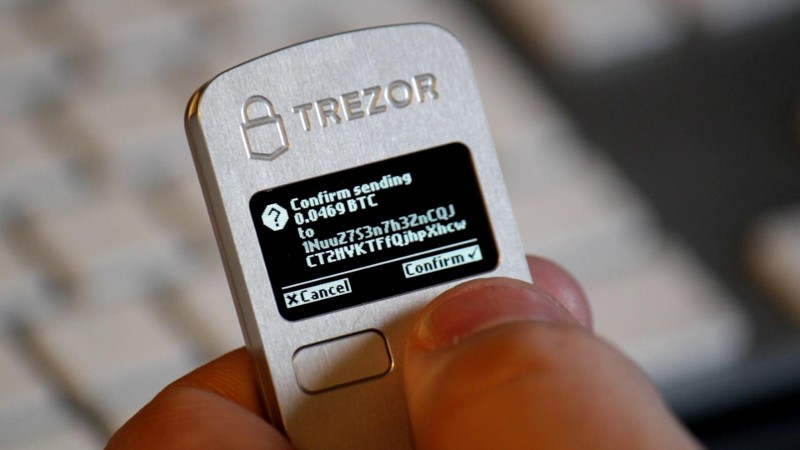 Trezor One Confirm Transaction Trezor One Confirm Transaction
