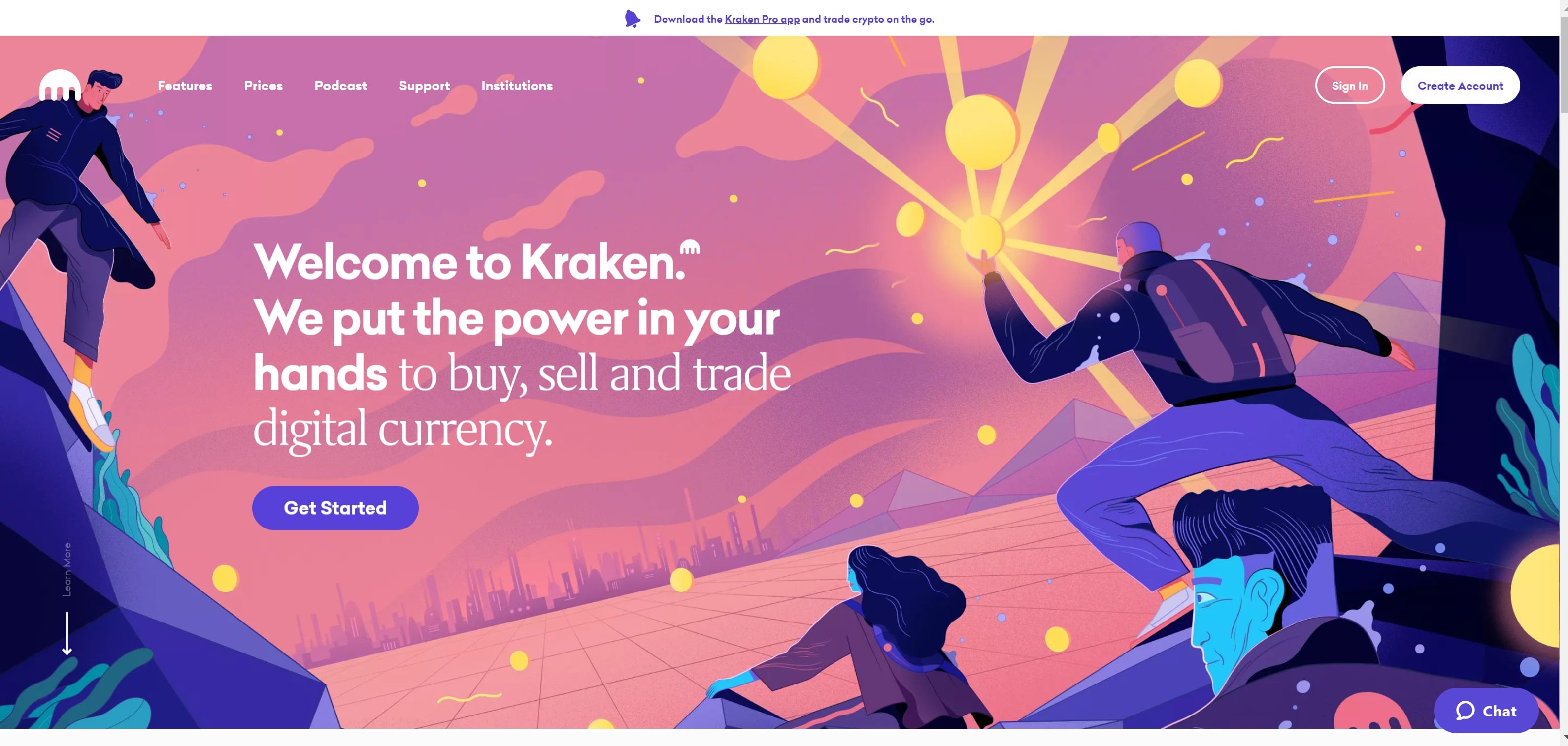 Kraken Website