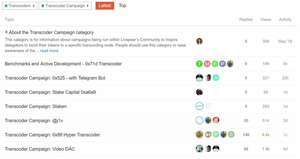 Livepeer Transcoder Campaigns